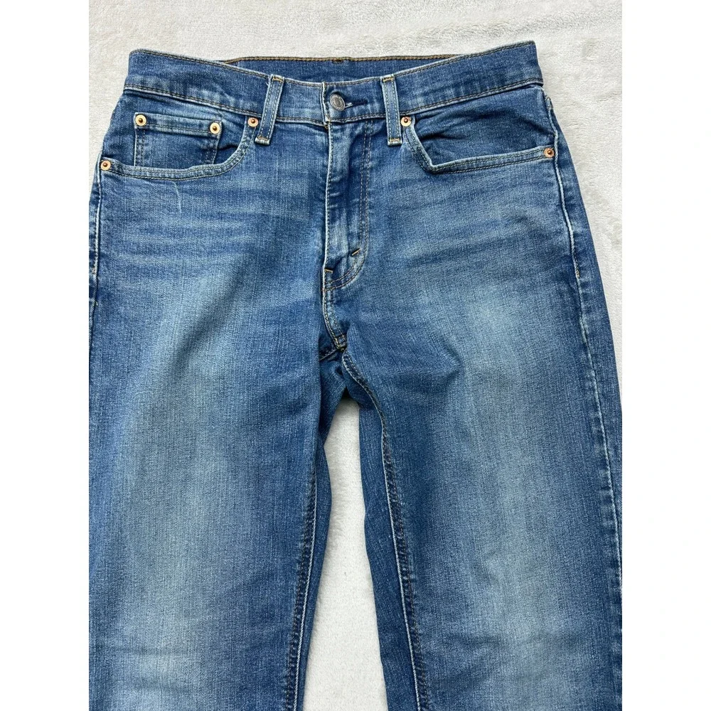 Levis 531 Athletic Slim Jeans Mens 31x34 Blue Stretch Medium Wash Denim Preppy